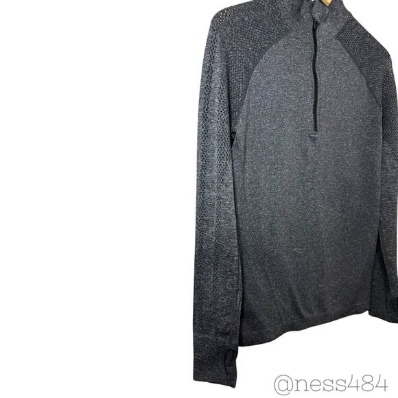 Fabletics Gray Athletic Pullover Large - Picture 5 of 7